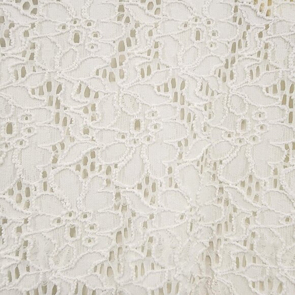 Misook Women's Lace Short Sleeves Button Front Lined Jacket - XL - Picture 8 of 8